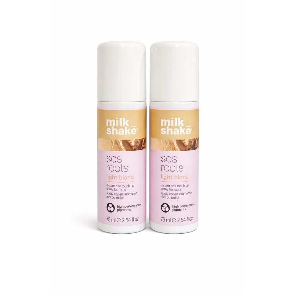 Milk_Shake SOS Roots Light Blond 2.54 fl oz (75ml) x2 Root Touch Up Spray